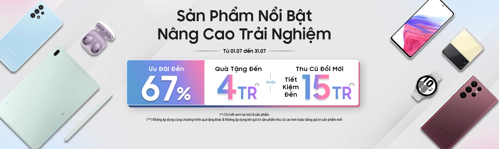 sản phẩm nổi bật - nâng cao trải nghiệm